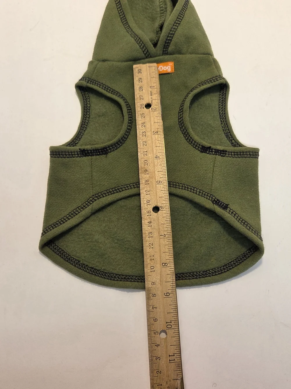 Dog Clothing Bundle SimplyDog Ruff’n Tough Hoodie & iDog Plaid Harness Vest 0366